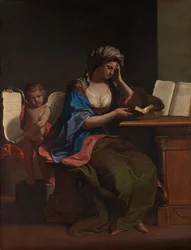 La Sibila Samia con un putto